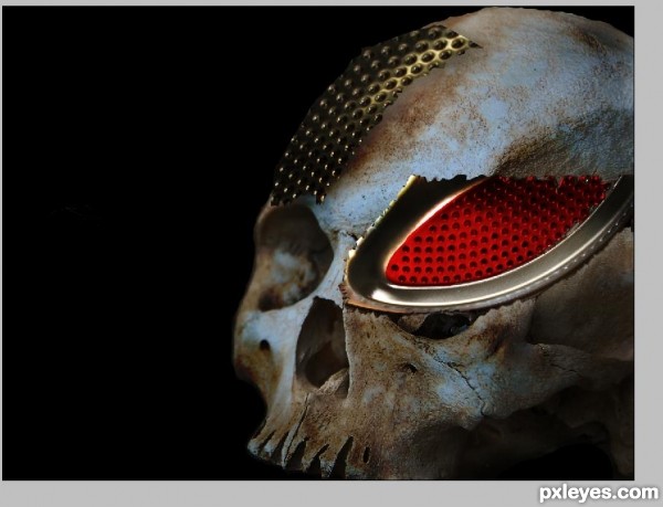Creation of Iron helmet: Step 9